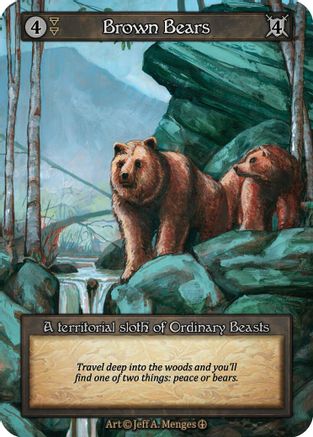 Brown Bears - Arthurian Legends
