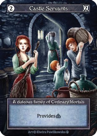 Castle Servants (Foil) - Arthurian Legends Foil