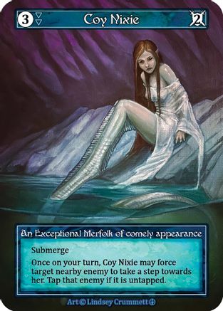 Coy Nixie (Foil) - Arthurian Legends Foil