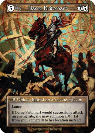 Dame Britomart (Foil) - Arthurian Legends Foil