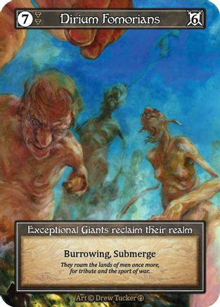 Dirium Fomorians (Foil) - Arthurian Legends Foil
