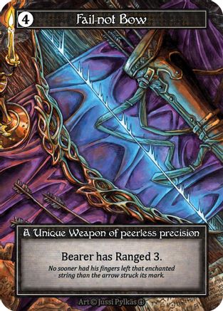 Fail-not Bow (Foil) - Arthurian Legends Foil