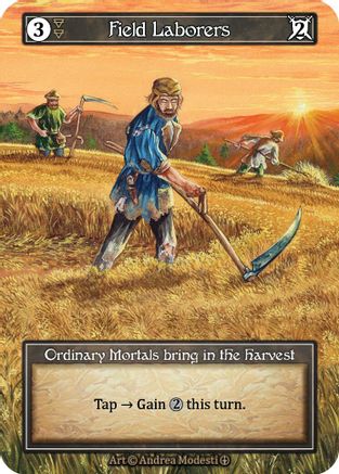 Field Laborers (Foil) - Arthurian Legends Foil