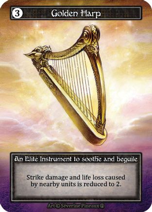 Golden Harp (Foil) - Arthurian Legends Foil