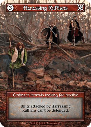 Harassing Ruffians (Foil) - Arthurian Legends Foil