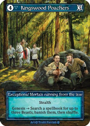 Kingswood Poachers (Foil) - Arthurian Legends Foil