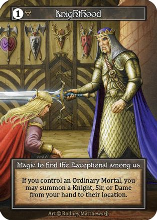 Knighthood (Foil) - Arthurian Legends Foil