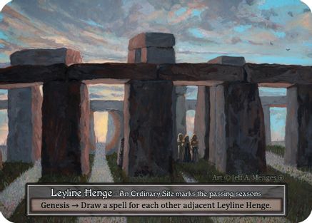 Leyline Henge (Foil) - Arthurian Legends Foil