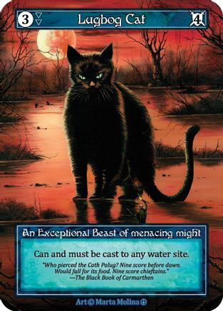 Lugbog Cat (Foil) - Arthurian Legends Foil