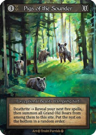 Pigs of the Sounder - Arthurian Legends