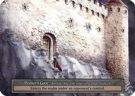 Postern Gate (Foil) - Arthurian Legends Foil