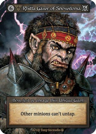 Rhitta Gawr of Snowdonia - Arthurian Legends