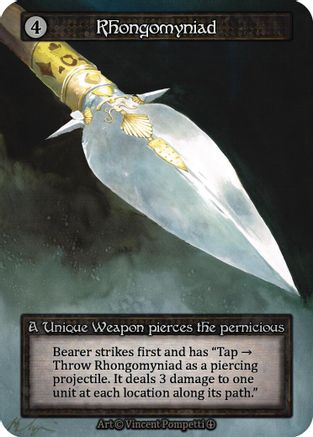 Rhongomyniad - Arthurian Legends