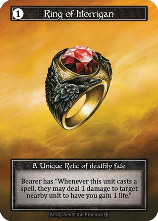 Ring of Morrigan (Foil) - Arthurian Legends Foil