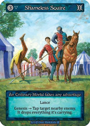 Shameless Squire - Arthurian Legends