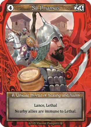 Sir Priamus (Foil) - Arthurian Legends Foil