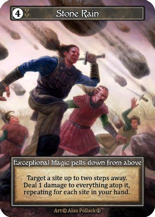 Stone Rain (Foil) - Arthurian Legends Foil