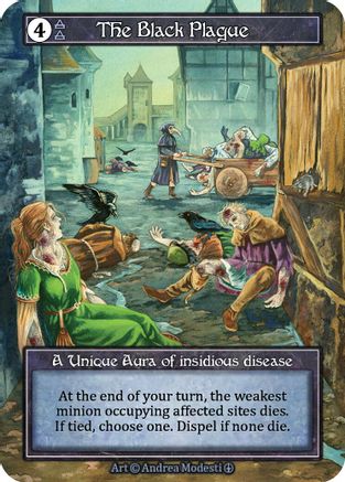 The Black Plague (Foil) - Arthurian Legends Foil