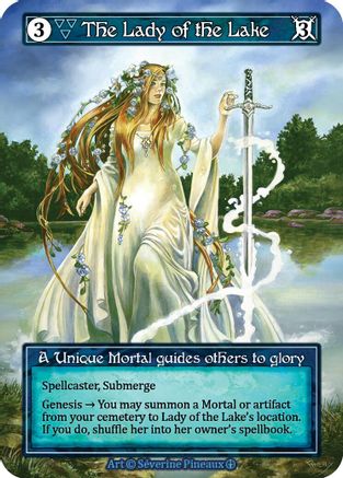 The Lady of the Lake (Foil) - Arthurian Legends Foil