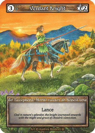 Verdant Knight (Foil) - Arthurian Legends Foil