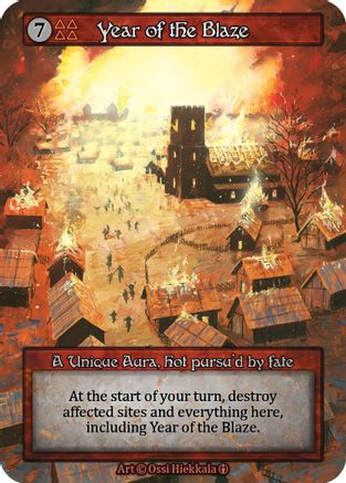 Year of the Blaze - Arthurian Legends