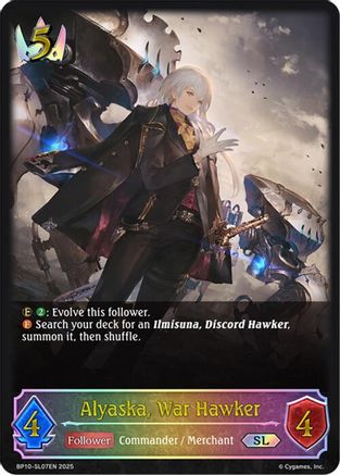 Alyaska, War Hawker (SL)