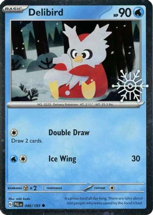 Delibird (Holiday Calendar) 046 - Holofoil Miscellaneous Cards & Products - Common