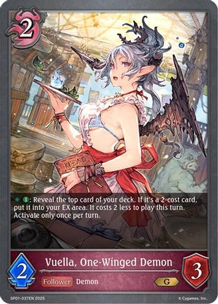 Vuella, One-Winged Demon