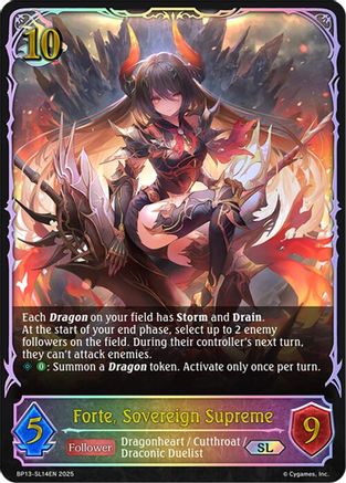 Forte, Sovereign Supreme (SL)