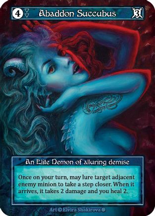 Abaddon Succubus (Foil) - Gothic Foil