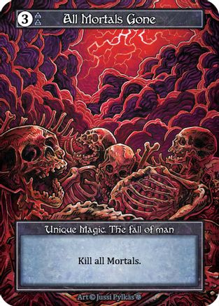 All Mortals Gone (Foil) - Gothic Foil