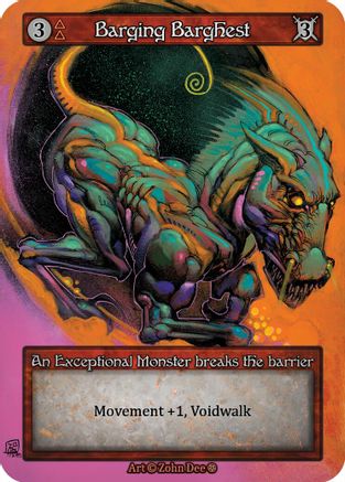Barging Barghest - Gothic