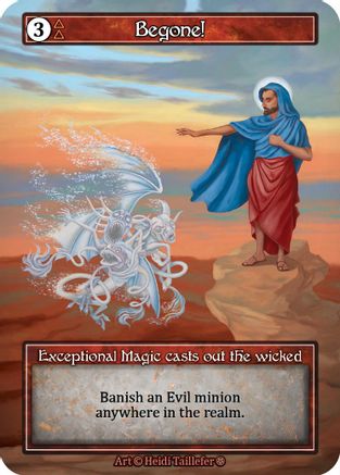 Begone! (Foil) - Gothic Foil