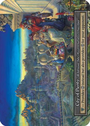 City of Plenty (Foil) - Gothic Foil