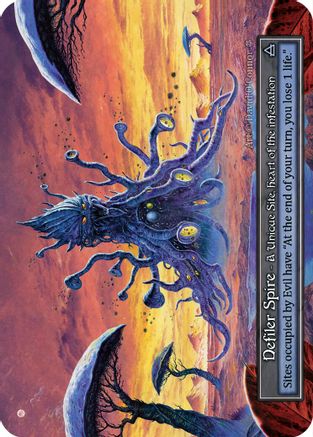 Defiler Spire (Foil) - Gothic Foil