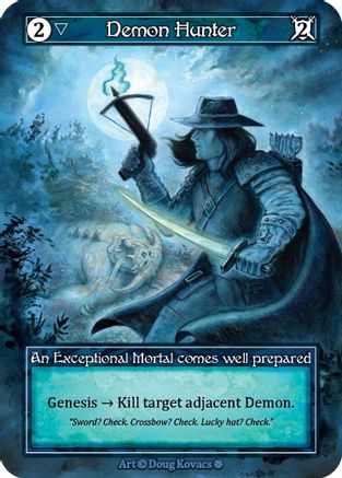 Demon Hunter (Foil) - Gothic Foil