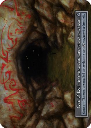 Den of Evil (Foil) - Gothic Foil