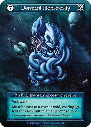 Dormant Monstrosity (Foil) - Gothic Foil
