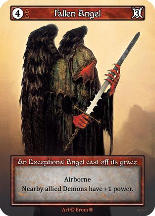 Fallen Angel (Foil) - Gothic Foil