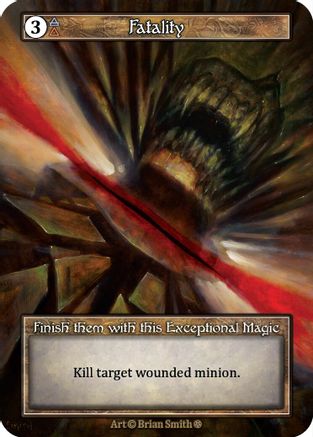 Fatality (Foil) - Gothic Foil