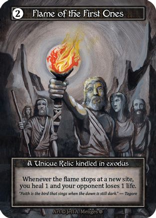 Flame of the First Ones (Foil) - Gothic Foil