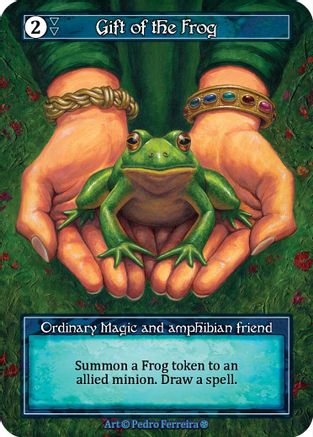 Gift of the Frog (Foil) - Gothic Foil