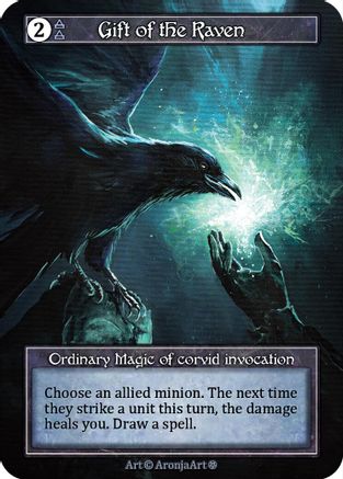 Gift of the Raven (Foil) - Gothic Foil