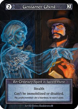 Gossamer Ghost (Foil) - Gothic Foil