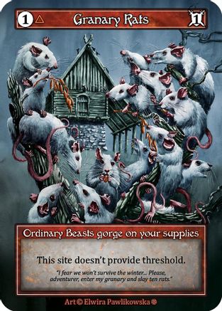 Granary Rats (Foil) - Gothic Foil
