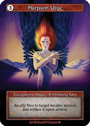 Harpyon Urge (Foil) - Gothic Foil