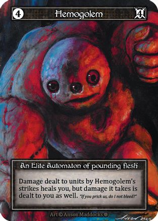 Hemogolem (Foil) - Gothic Foil