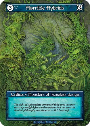 Horrible Hybrids (Foil) - Gothic Foil