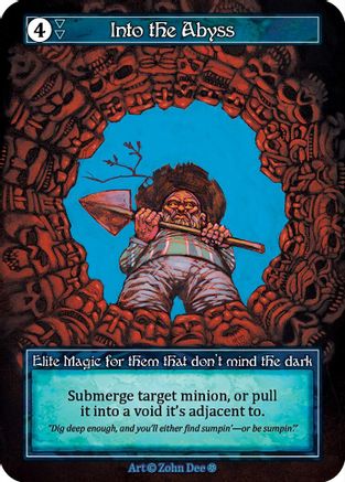 Into the Abyss (Foil) - Gothic Foil