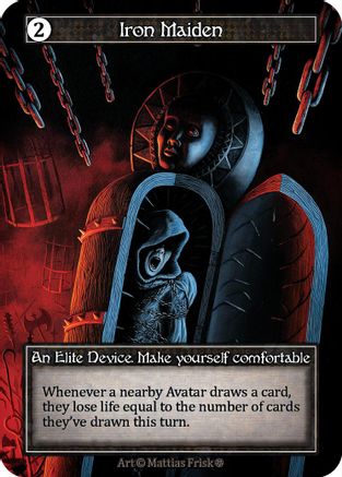 Iron Maiden (Foil) - Gothic Foil